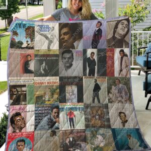 M300732 Johnny Mathis Quilt Blanket  Quilt